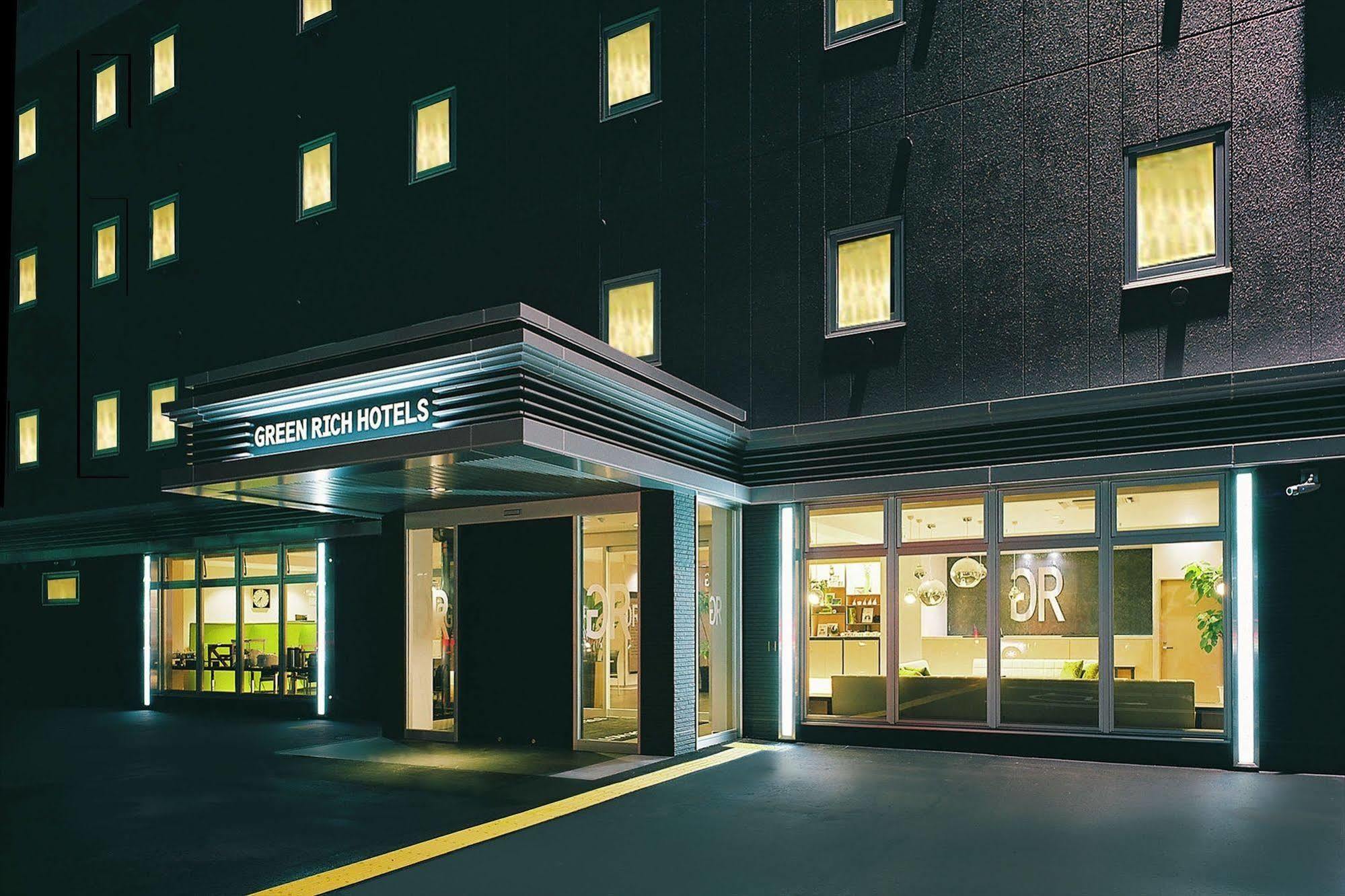 Green Rich Hotel Yamaguchi Yuda Onsen Exteriör bild